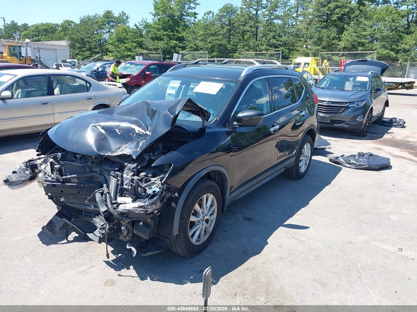 2017 Nissan Rogue VIN KNMAT2MV9HP512064 IAAI salvage auction — FRONT END, Mv-907A (New York), sold $700 on 2026-08-03 (photo 2)