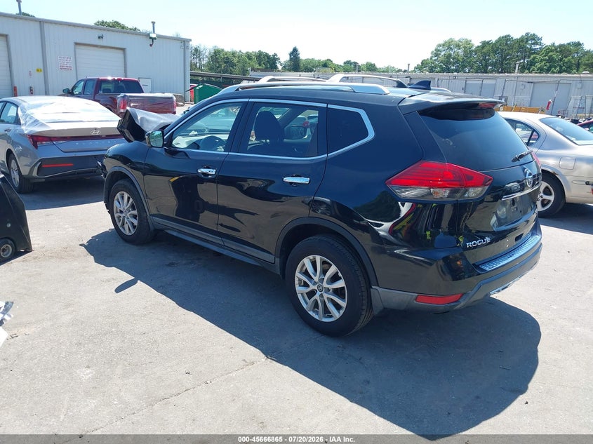 2017 Nissan Rogue VIN KNMAT2MV9HP512064 IAAI salvage auction — FRONT END, Mv-907A (New York), sold $700 on 2026-08-03 (photo 3)