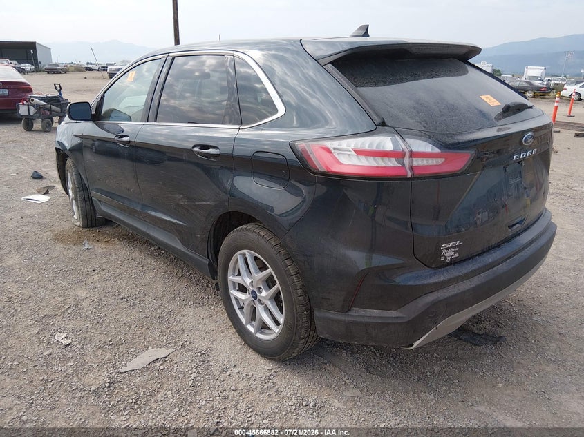 2022 Ford Edge VIN 2FMPK4J95NBA04527 IAAI salvage auction — BIO HAZARD, Salvage (Montana), sold $8,600 on 2026-08-19 (photo 3)