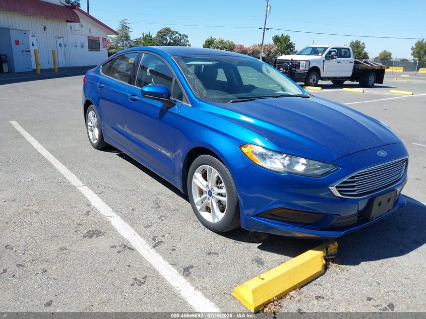 2018 Ford Fusion VIN 3FA6P0UU8JR243579 — IAAI salvage auction photo