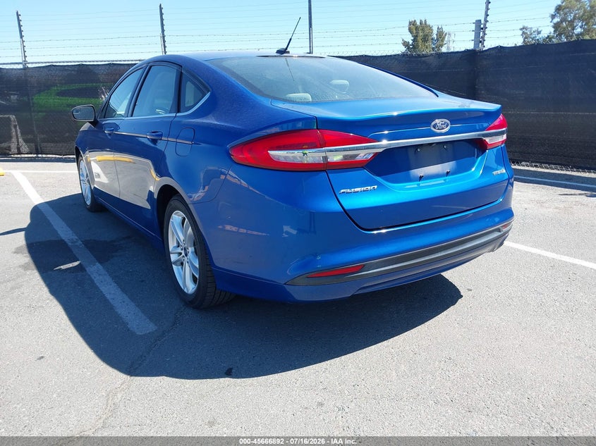 2018 Ford Fusion VIN 3FA6P0UU8JR243579 IAAI salvage auction — NORMAL WEAR, Sf97 (California), sold $12,250 on 2026-07-30 (photo 6)
