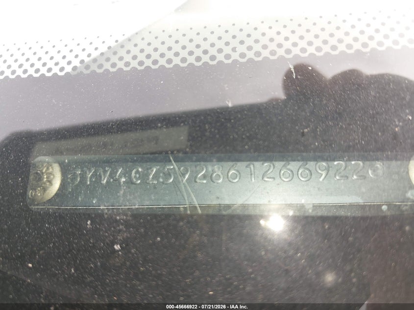 2006 Volvo Xc90 VIN YV4CZ592861266922 IAAI salvage auction — NORMAL WEAR, Clear (New York), sold $425 on 2026-07-30 (photo 9)