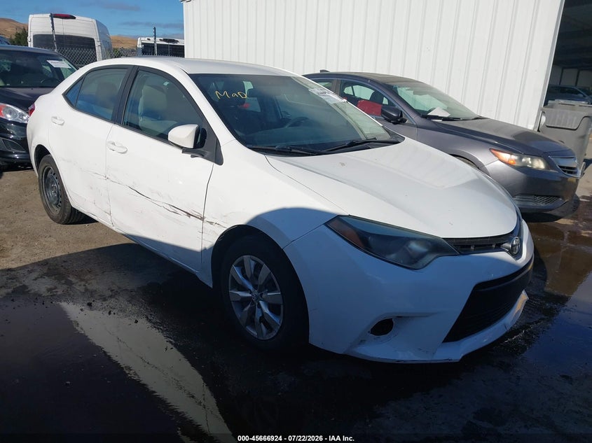 2016 Toyota Corolla VIN 5YFBURHE8GP416153 IAAI salvage auction — SIDE, Salvage Title, sold $2,150 on 2026-07-31 (photo 1)