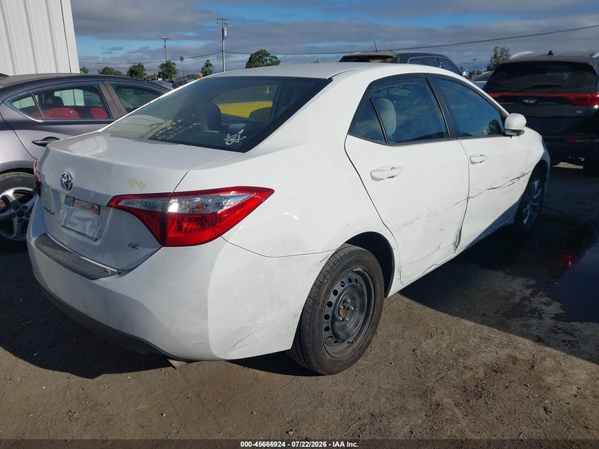 2016 Toyota Corolla VIN 5YFBURHE8GP416153 IAAI salvage auction — SIDE, Salvage Title, sold $2,150 on 2026-07-31 (photo 4)