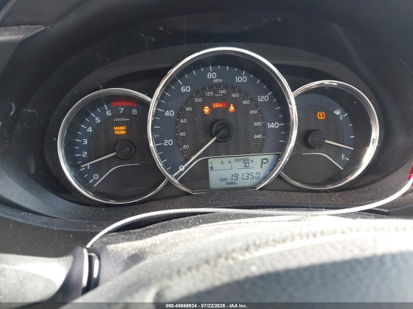 2016 Toyota Corolla VIN 5YFBURHE8GP416153 IAAI salvage auction — SIDE, Salvage Title, sold $2,150 on 2026-07-31 (photo 7)