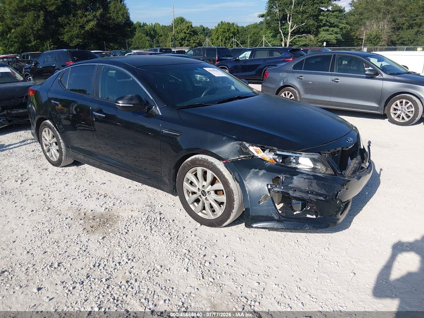 2015 Kia Optima VIN KNAGM4A78F5613952 IAAI salvage auction — NORMAL WEAR, Clear (Alabama), sold $325 on 2026-07-29 (photo 1)
