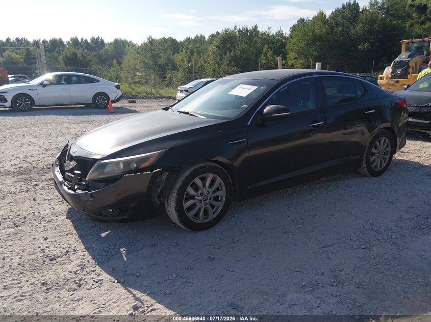 2015 Kia Optima VIN KNAGM4A78F5613952 IAAI salvage auction — NORMAL WEAR, Clear (Alabama), sold $325 on 2026-07-29 (photo 2)