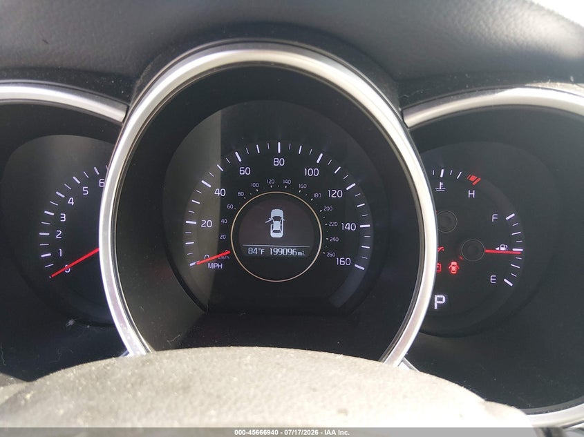 2015 Kia Optima VIN KNAGM4A78F5613952 IAAI salvage auction — NORMAL WEAR, Clear (Alabama), sold $325 on 2026-07-29 (photo 7)