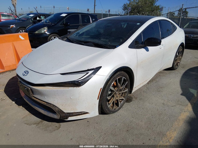 2024 Toyota Prius VIN JTDACACU4R3020022 IAAI salvage auction — WATER/FLOOD, Salvage Title, sold $10,450 on 2026-08-19 (photo 2)