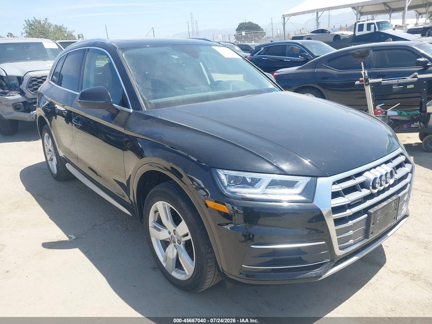 2019 Audi Q5 VIN WA1BNAFY2K2089181 IAAI salvage auction — VANDALISM, Salvage (California), sold $9,000 on 2026-08-03 (photo 1)