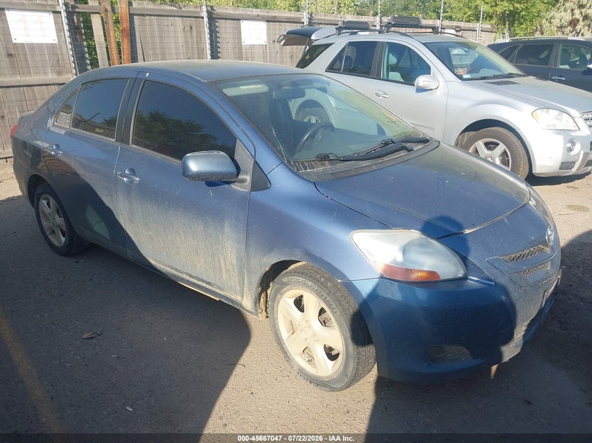 2008 Toyota Yaris VIN JTDBT923X81255465 IAAI salvage auction — NORMAL WEAR, Clear (Colorado), sold $325 on 2026-07-28 (photo 1)