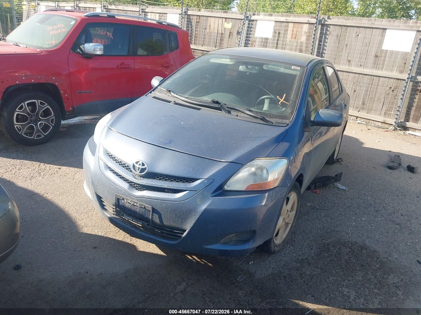 2008 Toyota Yaris VIN JTDBT923X81255465 IAAI salvage auction — NORMAL WEAR, Clear (Colorado), sold $325 on 2026-07-28 (photo 2)
