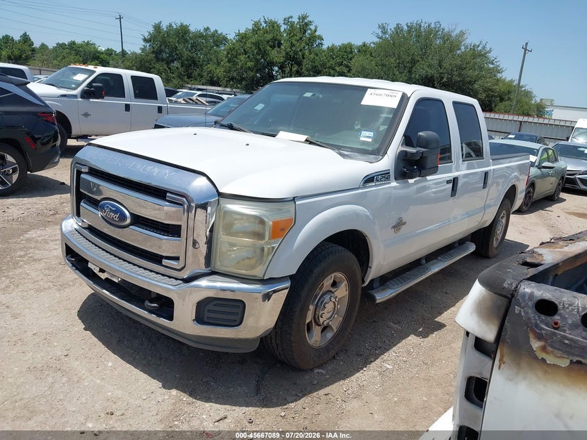 2011 Ford F-550 super duty VIN 1FT7W2AT3BEC10812 IAAI salvage auction — ENGINE DAMAGE, Original (Texas), sold $1,600 on 2026-07-30 (photo 2)