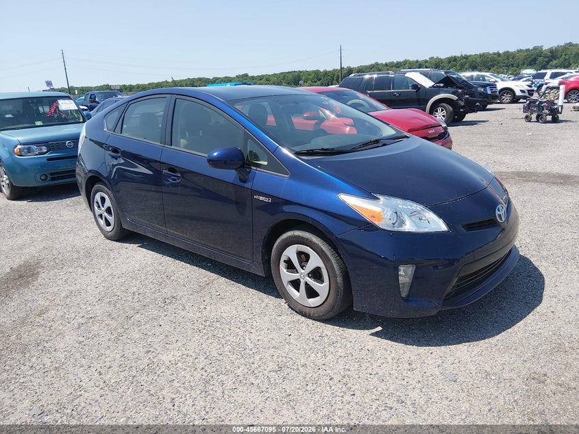 2015 Toyota Prius VIN JTDKN3DU1F1891864 IAAI salvage auction — NORMAL WEAR, Clear (Delaware), sold $825 on 2026-07-27 (photo 1)