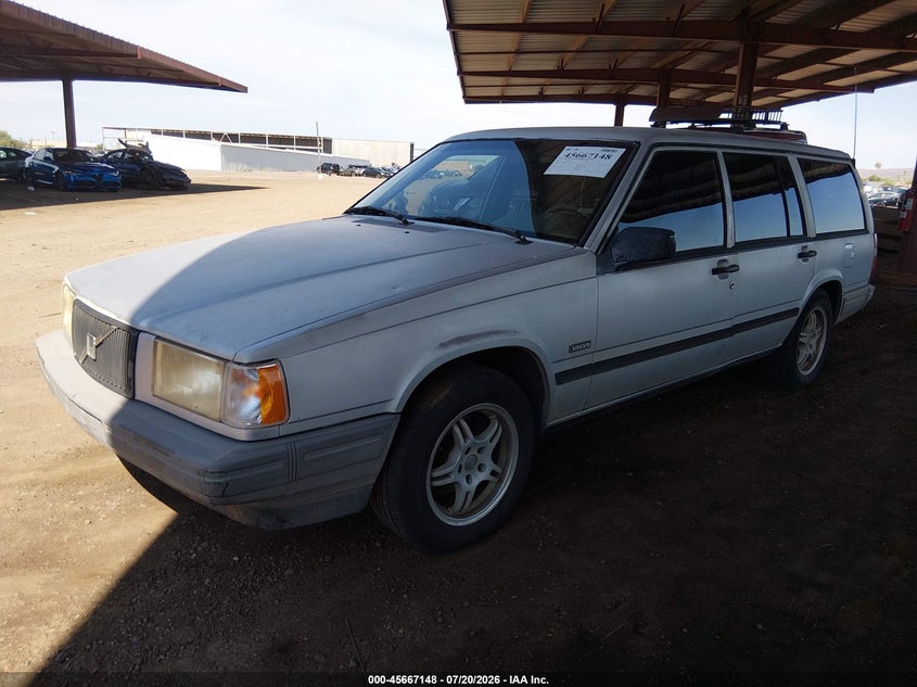 1991 Volvo 740 VIN YV1FA8756M2327434 IAAI salvage auction — NORMAL WEAR, Clear (Arizona), sold $300 on 2026-07-28 (photo 2)