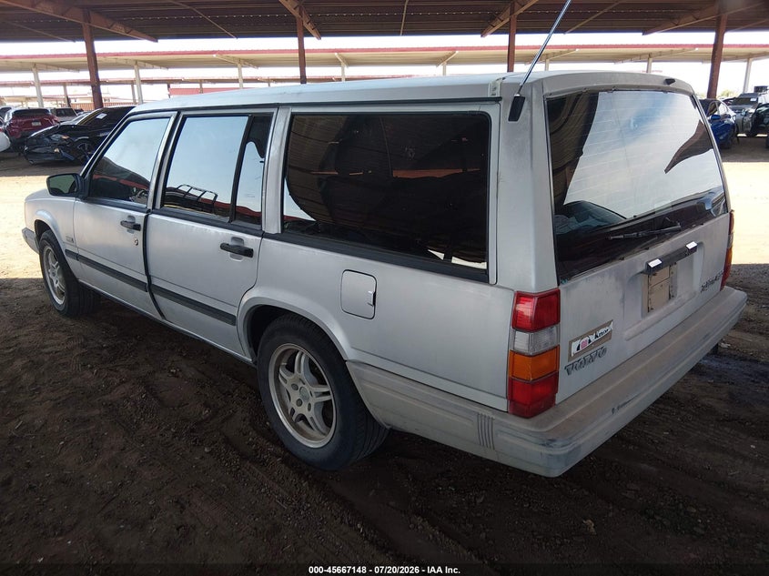 1991 Volvo 740 VIN YV1FA8756M2327434 IAAI salvage auction — NORMAL WEAR, Clear (Arizona), sold $300 on 2026-07-28 (photo 3)