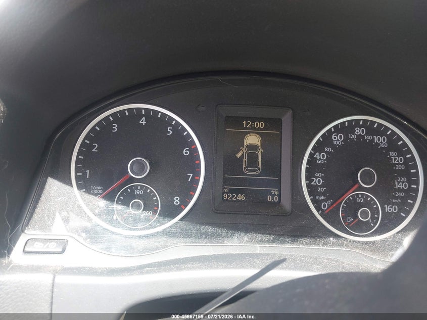 2015 Volkswagen Tiguan VIN WVGBV7AX6FW537861 IAAI salvage auction — FRONT END, Salvage (Georgia), sold $1,600 on 2026-08-19 (photo 7)