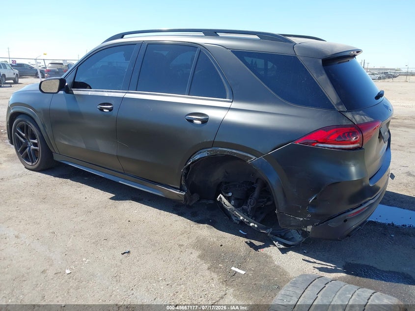 2021 Mercedes-Benz GLE-Class VIN 4JGFB6BB4MA297839 IAAI salvage auction — Rear End, Salvage (California), sold $22,600 on 2026-09-04 (photo 3)