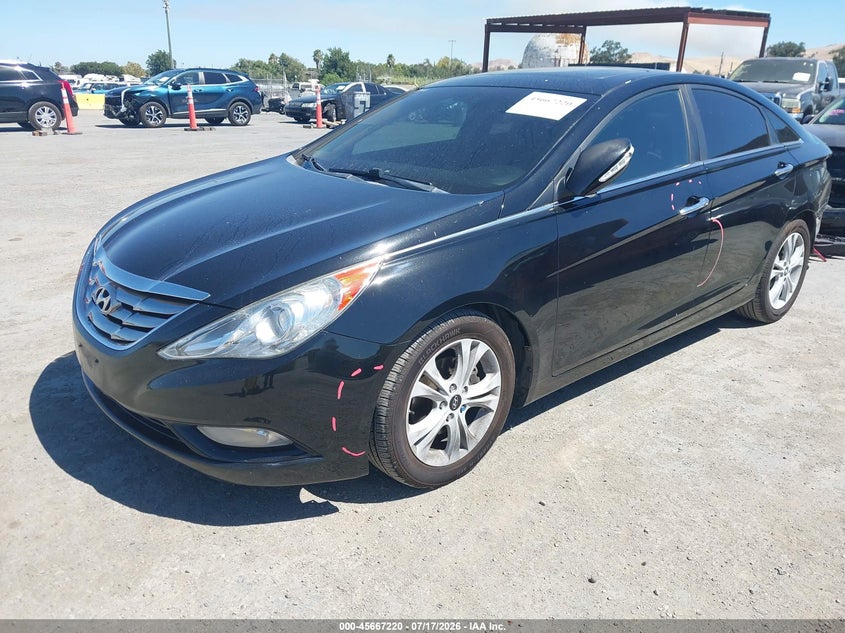 2011 Hyundai Sonata VIN 5NPEC4AC1BH063143 IAAI salvage auction — REAR END, Salvage (California), sold $825 on 2026-08-01 (photo 2)