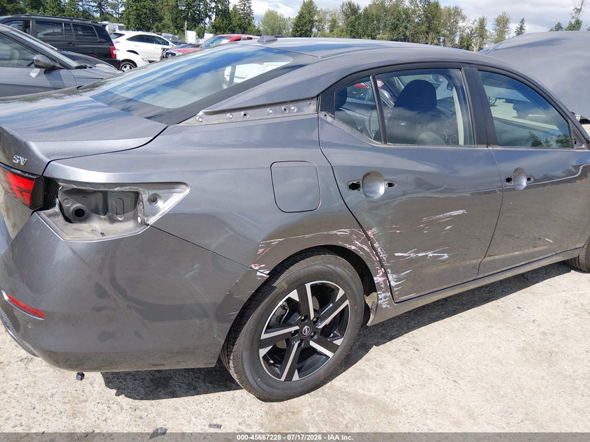 2024 Nissan Sentra VIN 3N1AB8CV4RY348829 IAAI salvage auction — SIDE, Salvage Title, sold $11,650 on 2026-07-22 (photo 6)