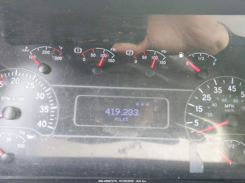 2020 International VIN 3HAEUMML2LL208728 IAAI salvage auction — UNKNOWN, Salvage Title, sold $12,600 on 2026-08-26 (photo 5)