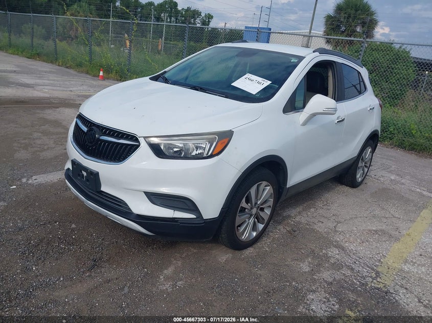 2017 Buick Encore VIN KL4CJASB5HB126444 IAAI salvage auction — NORMAL WEAR, Clear (Florida), sold $25 on 2026-07-22 (photo 2)