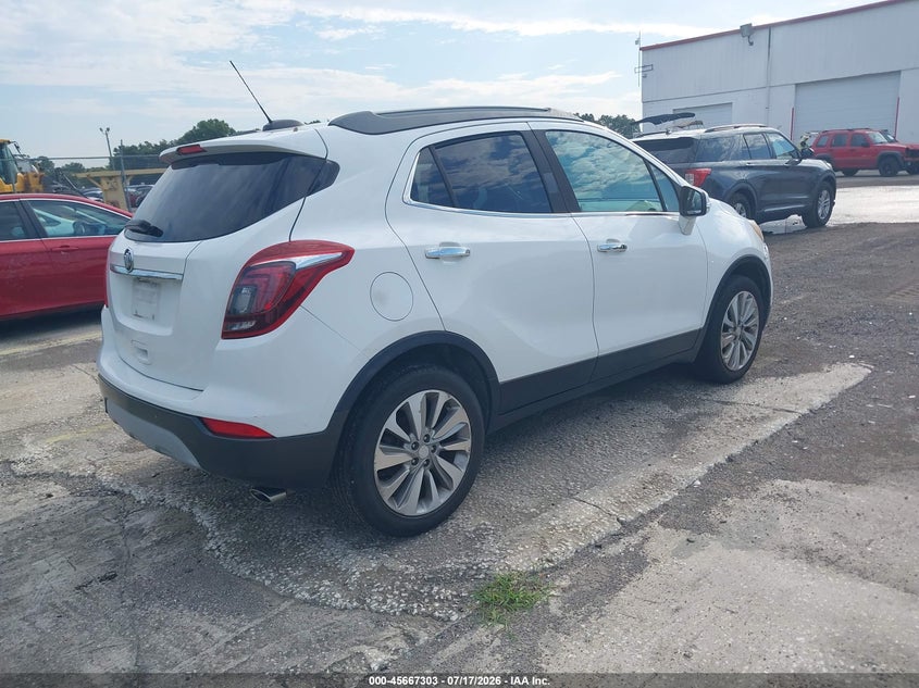 2017 Buick Encore VIN KL4CJASB5HB126444 IAAI salvage auction — NORMAL WEAR, Clear (Florida), sold $25 on 2026-07-22 (photo 4)