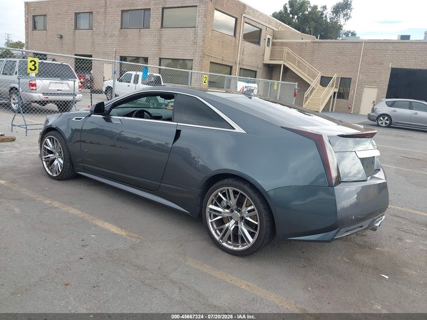 2011 Cadillac Cts VIN 1G6DV1EP3B0136434 IAAI salvage auction — REAR END, Salvage (California), sold $15,300 on 2026-09-14 (photo 3)