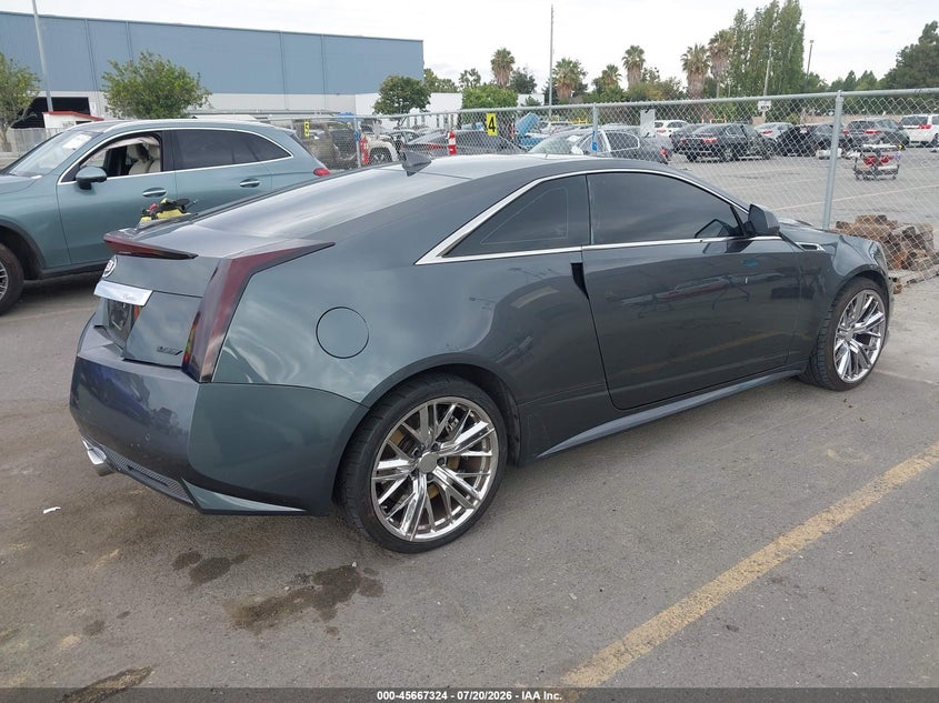 2011 Cadillac Cts VIN 1G6DV1EP3B0136434 IAAI salvage auction — REAR END, Salvage (California), sold $15,300 on 2026-09-14 (photo 4)