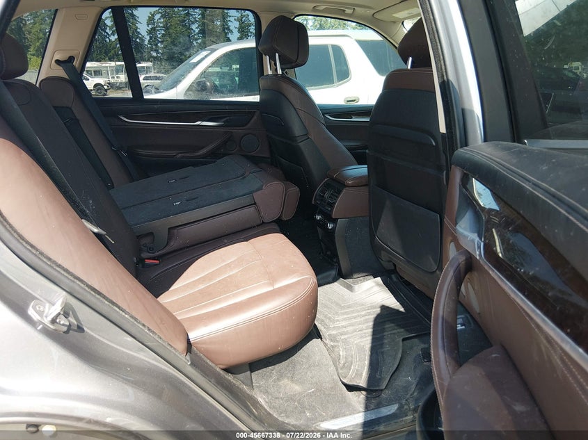 2015 BMW X5 VIN 5UXKS4C50F0N10390 IAAI salvage auction — REAR END, Bill Of Sale (Washington), sold $10,100 on 2026-08-01 (photo 8)