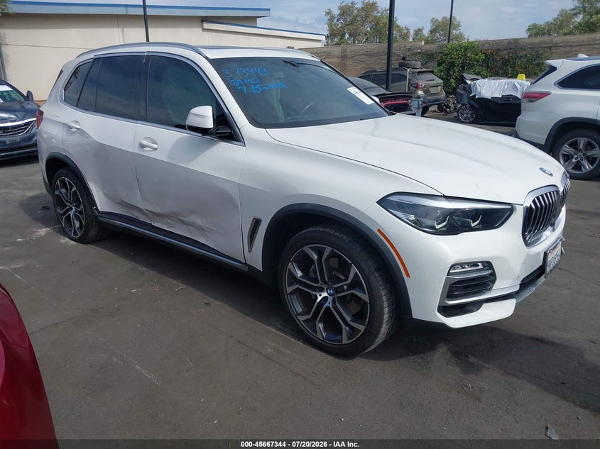 2021 BMW X5 VIN 5UXCR4C01M9H51729 — IAAI salvage auction photo