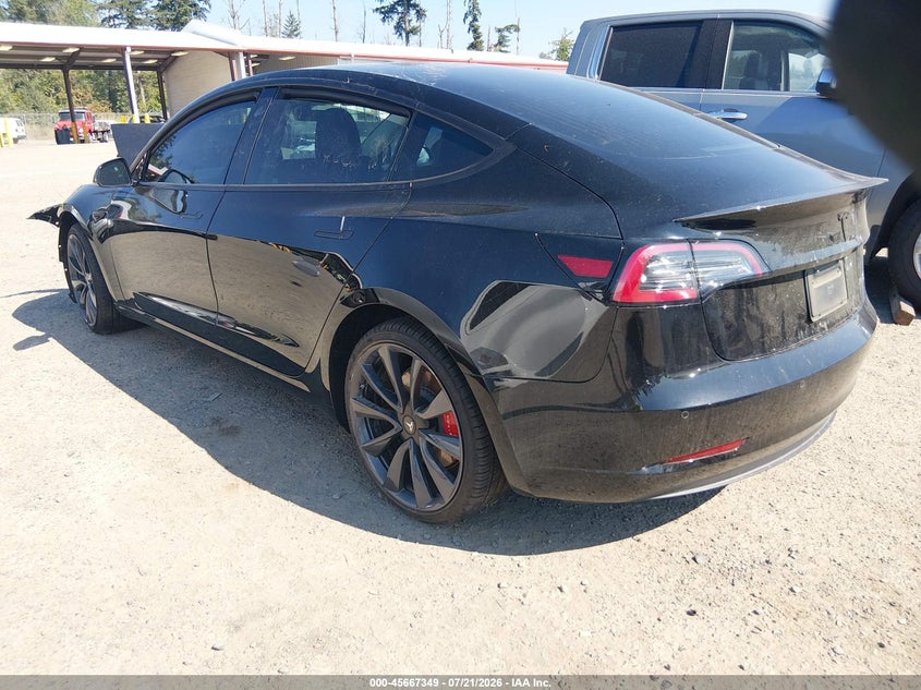 2019 Tesla Model 3 VIN 5YJ3E1EB4KF425675 IAAI salvage auction — NORMAL WEAR, Clear (Washington), sold $25 on 2026-07-29 (photo 3)