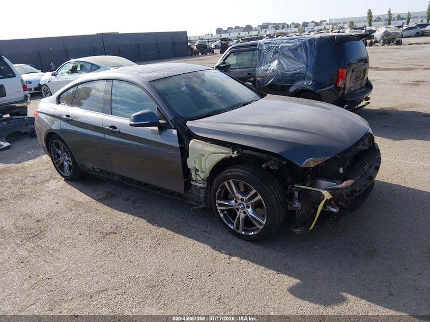 2016 BMW 4er VIN WBA4B1C58GG242400 IAAI salvage auction — FRONT END, Salvage Title, sold $4,225 on 2026-08-10 (photo 1)