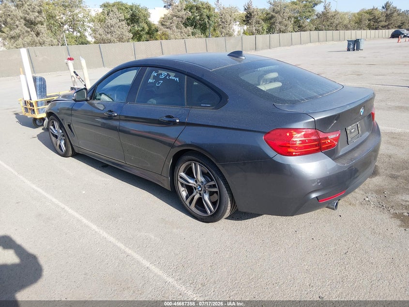 2016 BMW 4er VIN WBA4B1C58GG242400 IAAI salvage auction — FRONT END, Salvage Title, sold $4,225 on 2026-08-10 (photo 3)