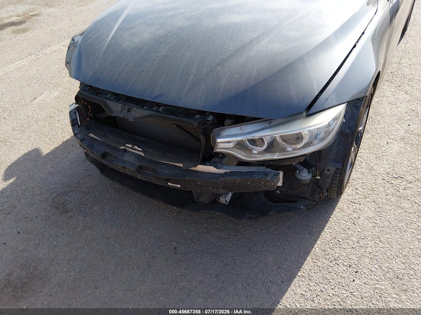 2016 BMW 4er VIN WBA4B1C58GG242400 IAAI salvage auction — FRONT END, Salvage Title, sold $4,225 on 2026-08-10 (photo 6)