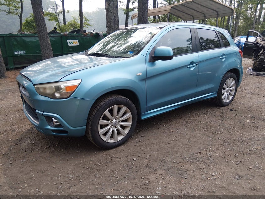 2011 Mitsubishi Outlander sport VIN JA4AP4AU0BZ003711 IAAI salvage auction — NORMAL WEAR, Clear (Virginia), sold $25 on 2026-07-21 (photo 2)