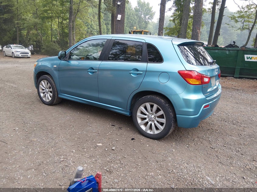 2011 Mitsubishi Outlander sport VIN JA4AP4AU0BZ003711 IAAI salvage auction — NORMAL WEAR, Clear (Virginia), sold $25 on 2026-07-21 (photo 3)