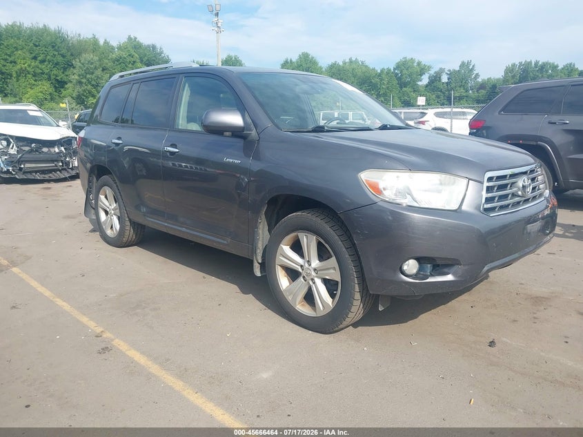 2008 Toyota Highlander VIN JTEES42A082053449 IAAI salvage auction — NORMAL WEAR, Clear (Connecticut), sold $1,300 on 2026-07-23 (photo 1)