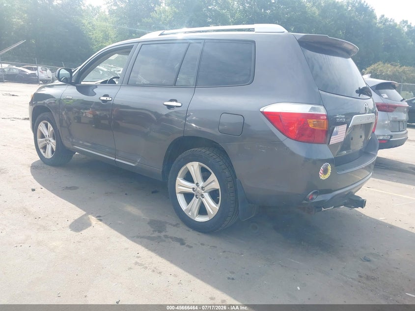 2008 Toyota Highlander VIN JTEES42A082053449 IAAI salvage auction — NORMAL WEAR, Clear (Connecticut), sold $1,300 on 2026-07-23 (photo 3)