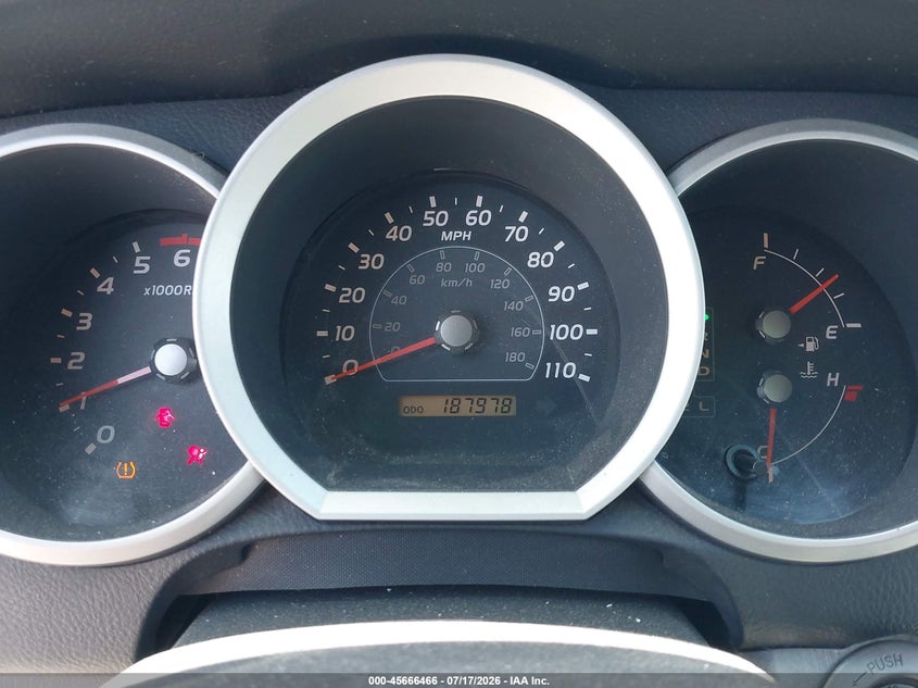 2007 Toyota 4runner VIN JTEZU14R478065919 IAAI salvage auction — REAR END, Salvage (California), sold $3,050 on 2026-07-29 (photo 7)