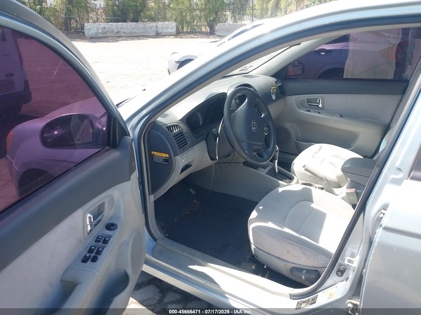 2007 Kia Spectra VIN KNAFE122775487918 IAAI salvage auction — NORMAL WEAR, Clear - Dealer Only (California), sold $550 on 2026-07-28 (photo 5)