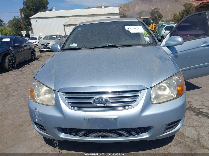 2007 Kia Spectra VIN KNAFE122775487918 IAAI salvage auction — NORMAL WEAR, Clear - Dealer Only (California), sold $550 on 2026-07-28 (photo 6)