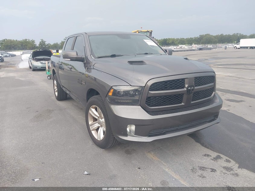 2015 Ram 1500 VIN 1C6RR6MTXFS629368 IAAI salvage auction — NORMAL WEAR, Clear (Florida), sold $5,650 on 2026-07-27 (photo 1)