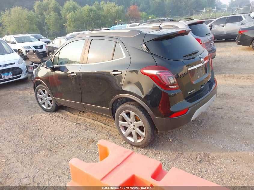 2017 Buick Encore VIN KL4CJGSB0HB022933 IAAI salvage auction — NORMAL WEAR, Clear (Illinois), sold $2,400 on 2026-07-22 (photo 3)
