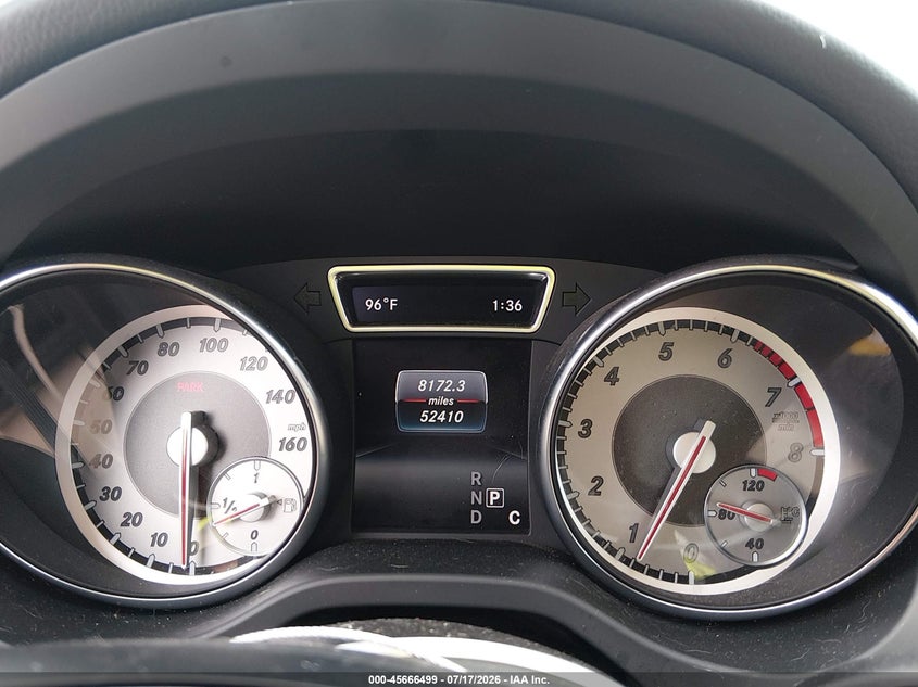 2016 Mercedes-benz Gla-klasse VIN WDCTG4EB2GJ211533 IAAI salvage auction — FRONT END, Salvage Title, sold $7,000 on 2026-09-02 (photo 7)