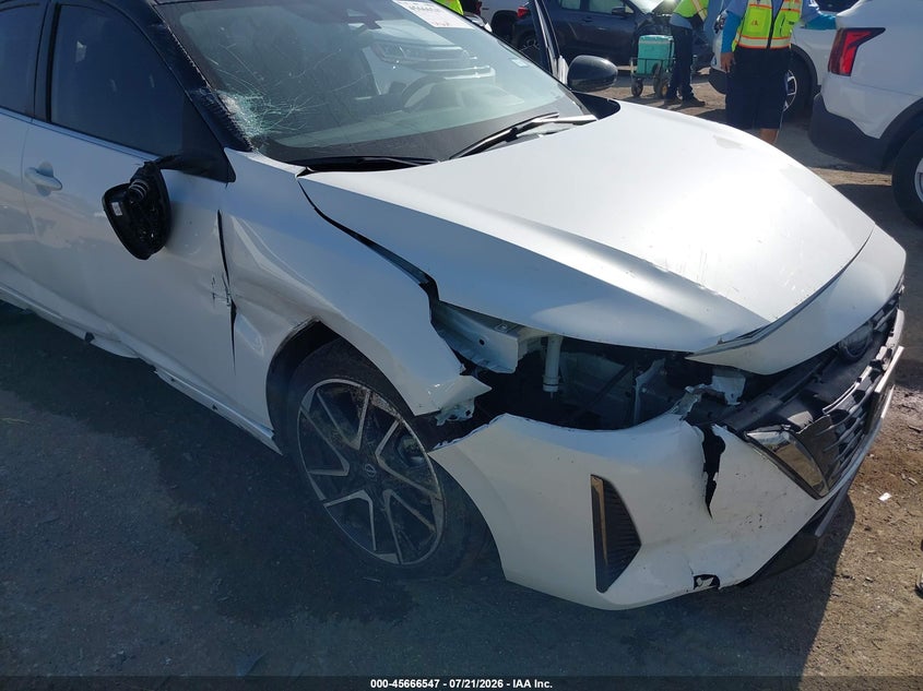 2025 Nissan Sentra VIN 3N1AB8DVXSY405880 IAAI salvage auction — FRONT END, Original (Texas), sold $7,000 on 2026-10-06 (photo 6)