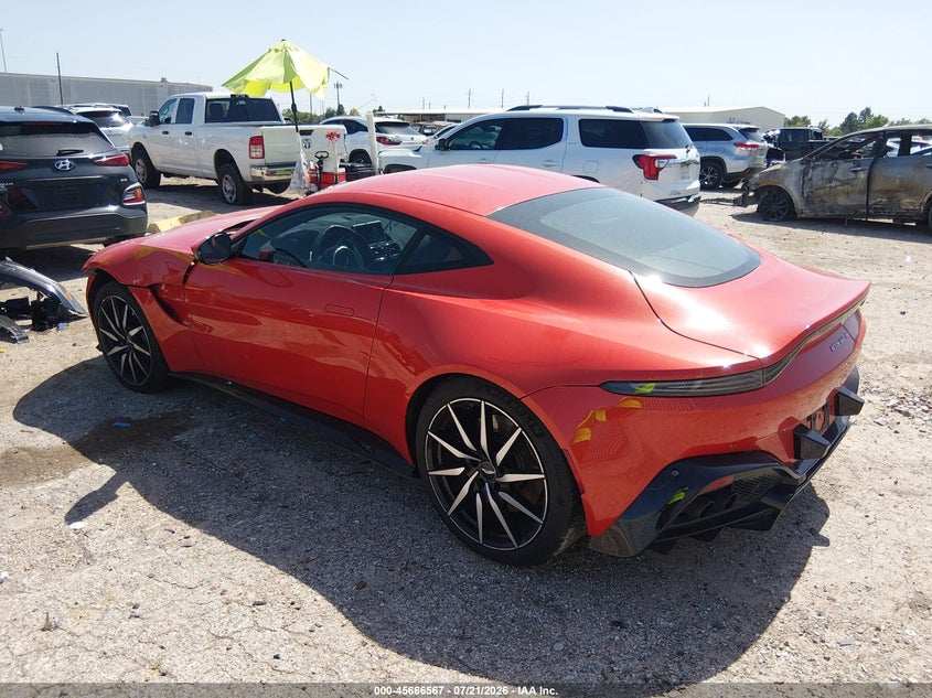 2020 Aston martin Vantage VIN SCFSMGAW5LGN04596 IAAI salvage auction — RIGHT SIDE, Wait Title, sold $29,150 on 2026-10-01 (photo 3)