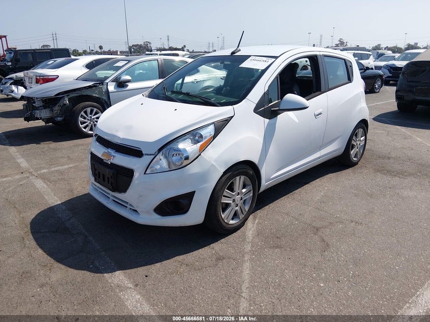2013 Chevrolet Spark VIN KL8CD6S98DC603713 IAAI salvage auction — FRONT END, Salvage Title, sold $375 on 2026-07-30 (photo 2)