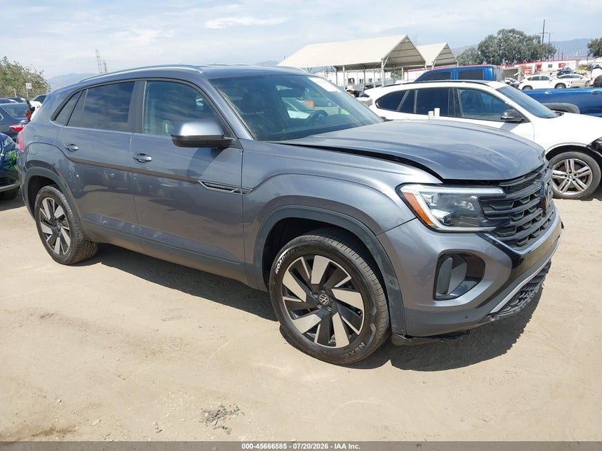 2024 Volkswagen Atlas cross sport VIN 1V2HE2CA2RC236146 IAAI salvage auction — FRONT END, Salvage (California), sold $15,000 on 2026-08-12 (photo 1)