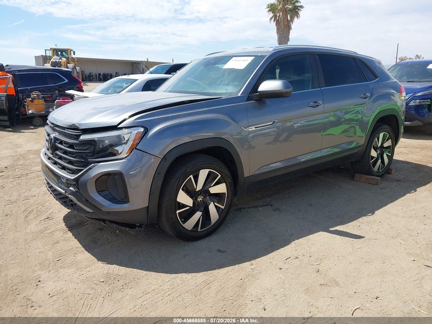 2024 Volkswagen Atlas cross sport VIN 1V2HE2CA2RC236146 IAAI salvage auction — FRONT END, Salvage (California), sold $15,000 on 2026-08-12 (photo 2)